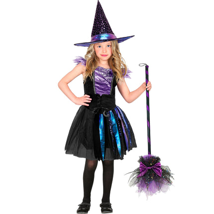 Halloween Riem Kind Sterren En Maan