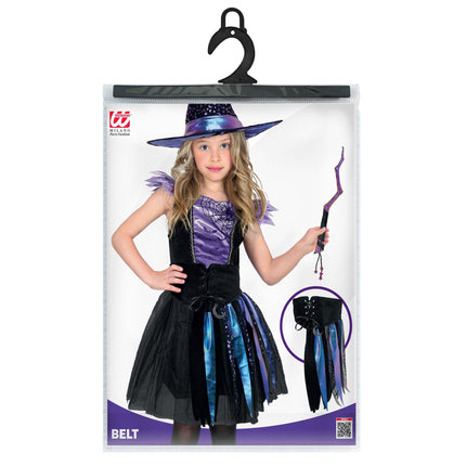 Halloween Riem Kind Sterren En Maan