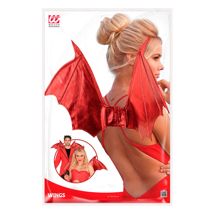 Halloween Vleugels Duivel 84cm
