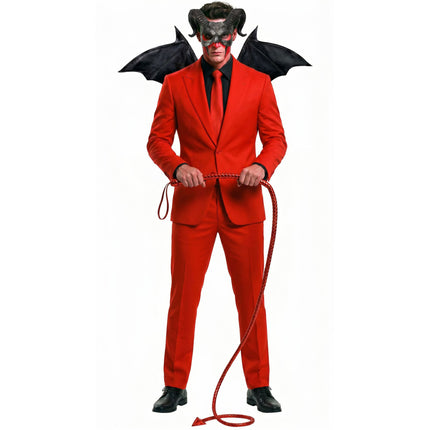 Halloween Zweep Duivel 1,8m