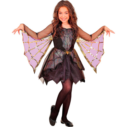 Halloween Jurk Kind Spider Girl