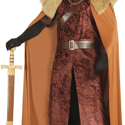 Middeleeuwse Leider Kostuum Heren