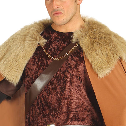 Middeleeuwse Leider Kostuum Heren