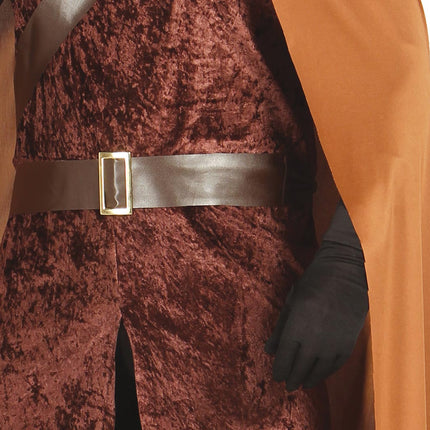 Middeleeuwse Leider Kostuum Heren