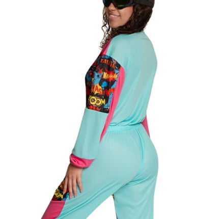 80's Skipak met Bril Comic – Unisex van Partychimp koop je bij Partywinkel