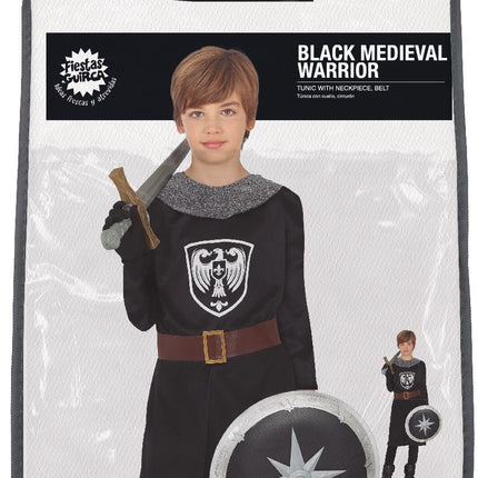 Ridder Kostuum Zwart Jongen