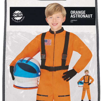 Astronauten Pak Oranje Kind