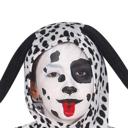 Hond Onesie Zwart Wit Kind