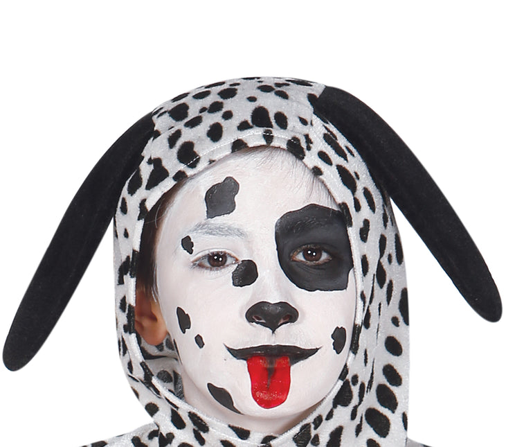 Hond Onesie Zwart Wit Kind