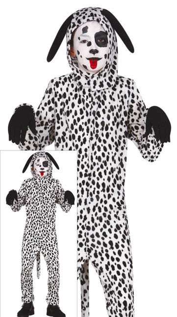 Hond Onesie Zwart Wit Kind