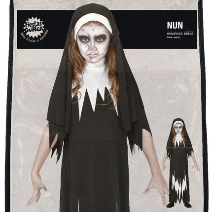 Non Halloween Kostuum Kind zwart-wit