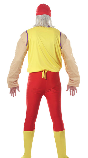 Worstelaar Hulk Kostuum Heren