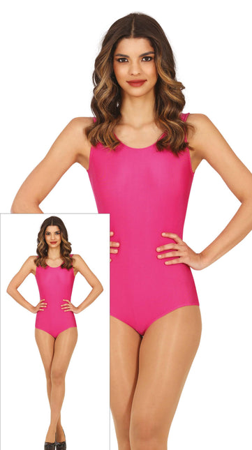 Balletpakje Fuchsia Dames Mouwloos