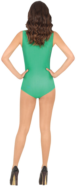 Balletpakje Groen Dames Mouwloos