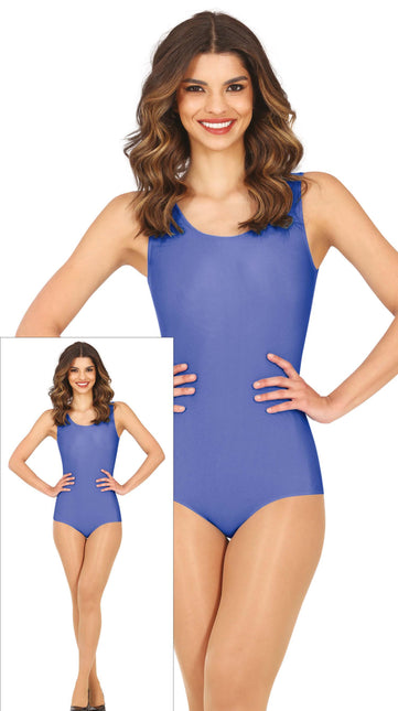 Balletpakje Blauw Dames Mouwloos