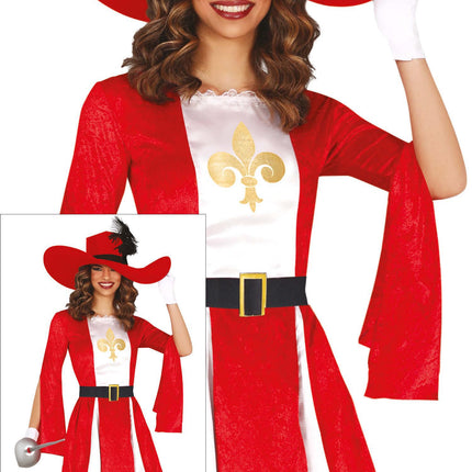 Musketier Kostuum Dames