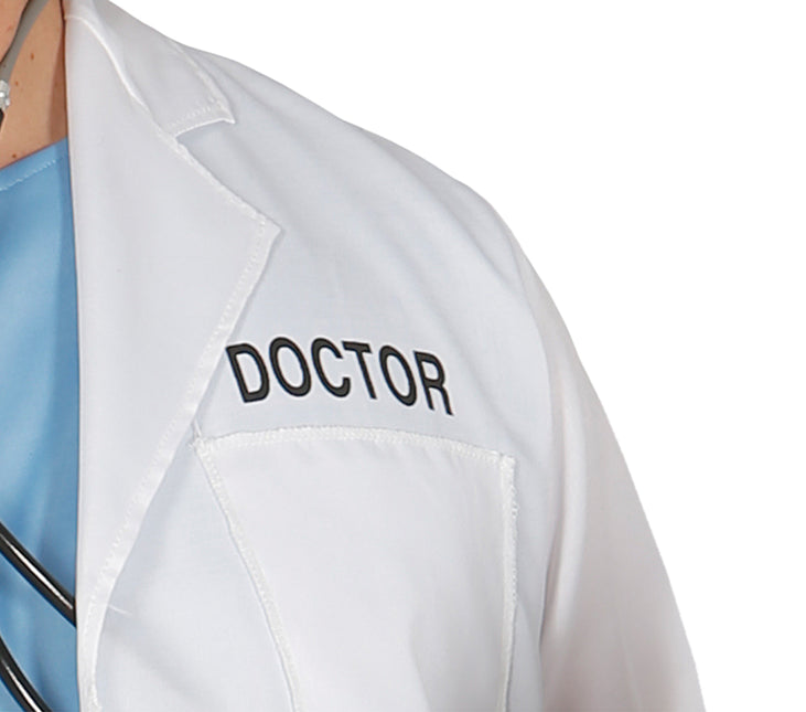 Dokter Kostuum Wit Heren