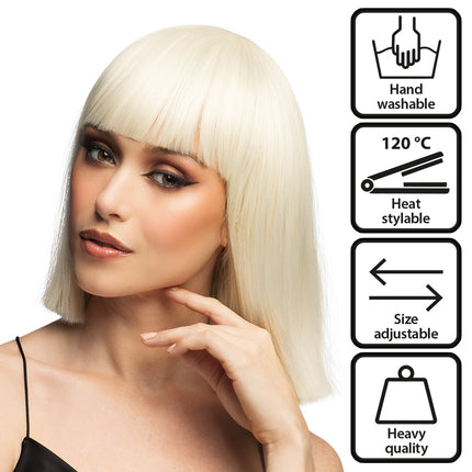 Pruik Djamilla breezy blond