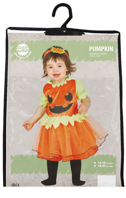 pompoen Halloween Jurk Baby