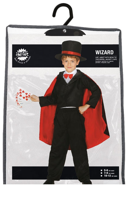 Goochelaar Kostuum Kind Zwart