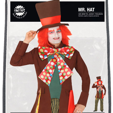 Hoedenmaker Kostuum Heren Tarrant Hightopp