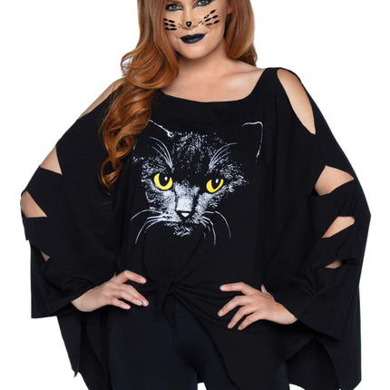 Kat Poncho Dames