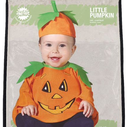 Pompoen Halloween Kostuum Baby Oranje