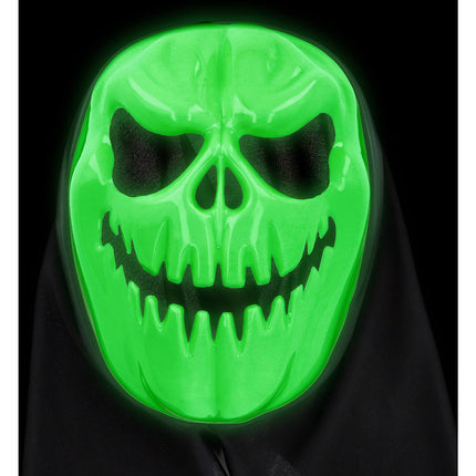 Masker Pompoen - Glow in the dark - Halloween BoOo!
