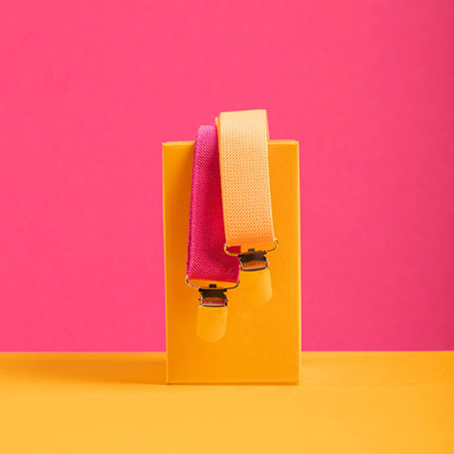 Bretels Colorblock Oranje/Roze