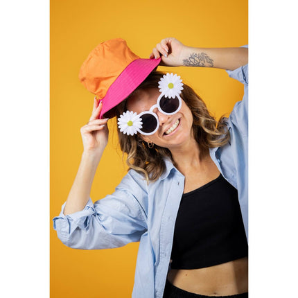 Vissershoed Colorblock Oranje/Roze