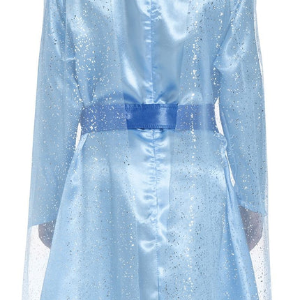 Ijsprinsessenjurk Elsa Kind Blauw