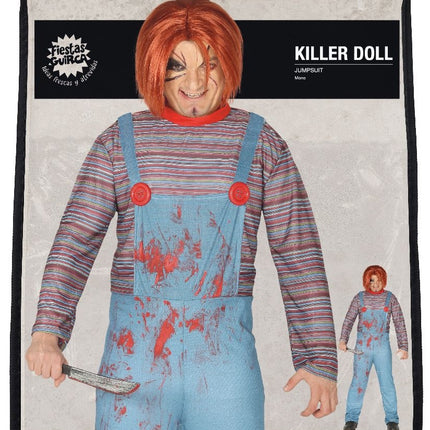 Chucky Halloween Kostuum Heren