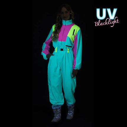 Mintgroen Skipak Dames Uv Blacklight