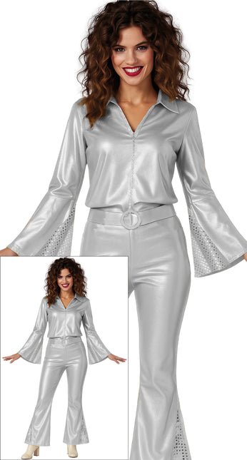 Disco Pak Zilver Dames 3 delig