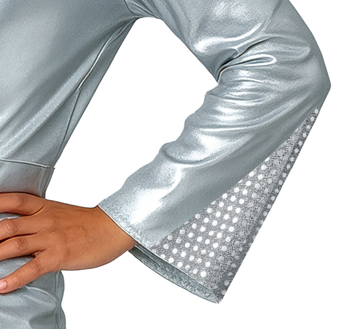 Disco Pak Zilver Heren Jumpsuit