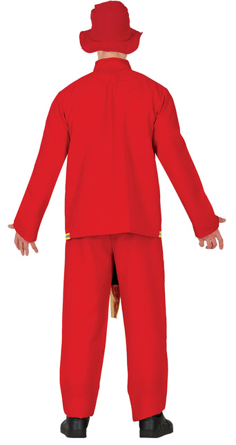 Brandweerman Kostuum 4 delig