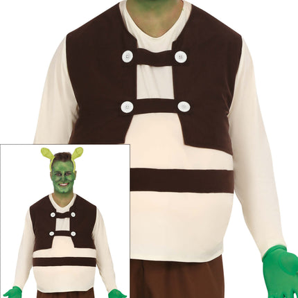 Moerasmonster Kostuum Heren