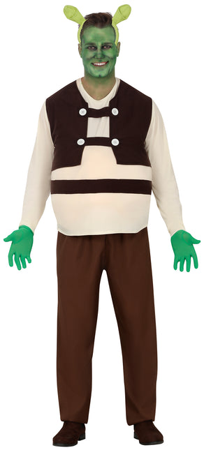 Moerasmonster Kostuum Heren