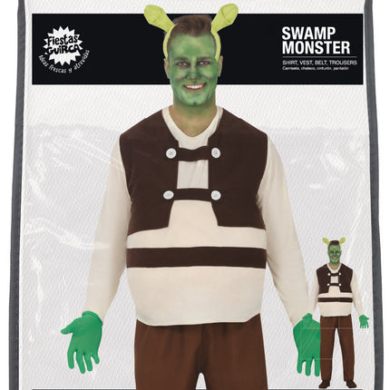 Moerasmonster Kostuum Heren