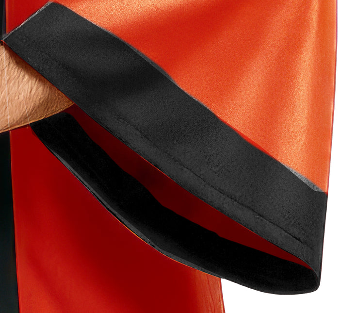 Rood Zwarte Kimono Heren 3 delig