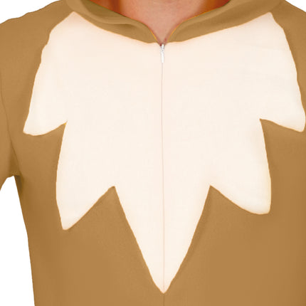 Vos Onesie Bruin Beige