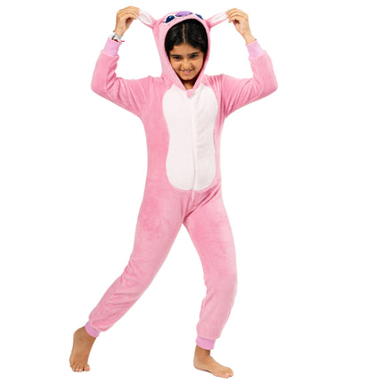 Stitch Onesie Roze Meisje Angel