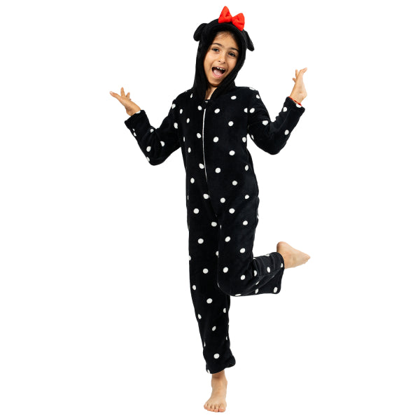 Minnie Mouse Onesie Zwart Rood Meisje