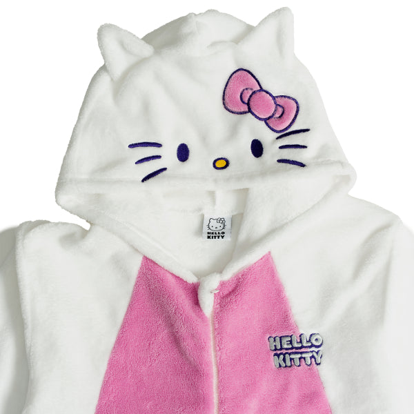 Hello Kitty Onesie Wit Roze Dames
