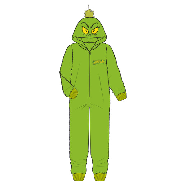 De Grinch Onesie Groen
