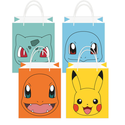Pokemon Cadeautasje Gekleurd 21cm 8st