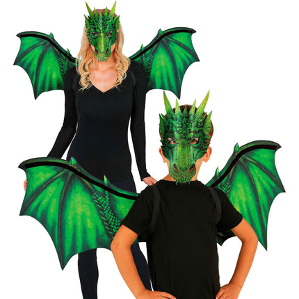 Draak Verkleedset Groen