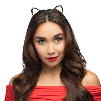 Kat Haarband Diamanten