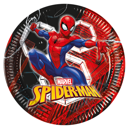 Spiderman Borden 26cm 6st
