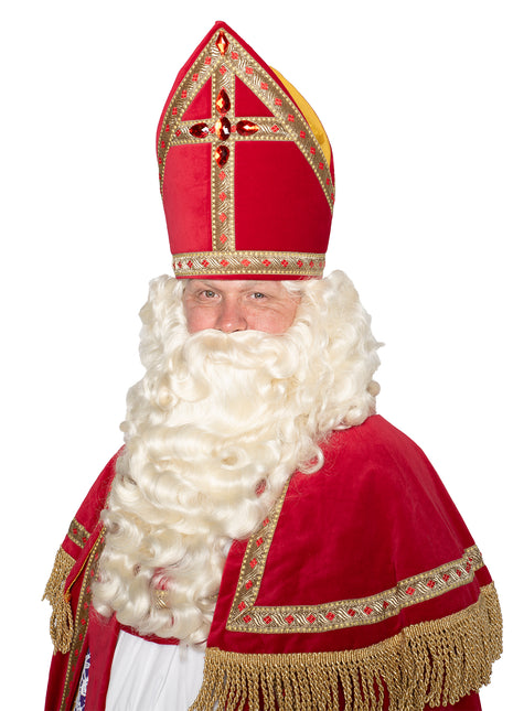 Sinterklaaspak Katoen Fluweel 4 delig